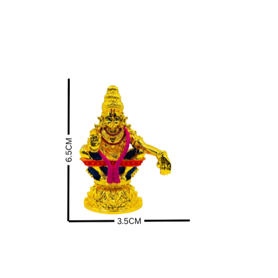 ST/2899/M 24 CARAT AYAPPA SWAMI
