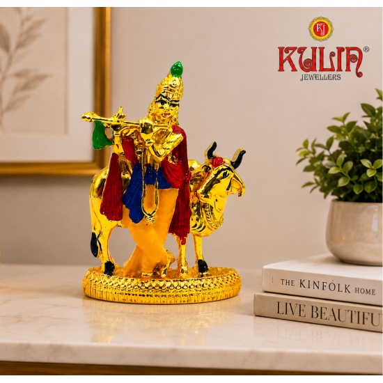 ST/2917/M 24 CARAT COW GOPAL 