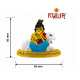 ST/2926/M 24 CARAT COW BAL KRISHNA 
