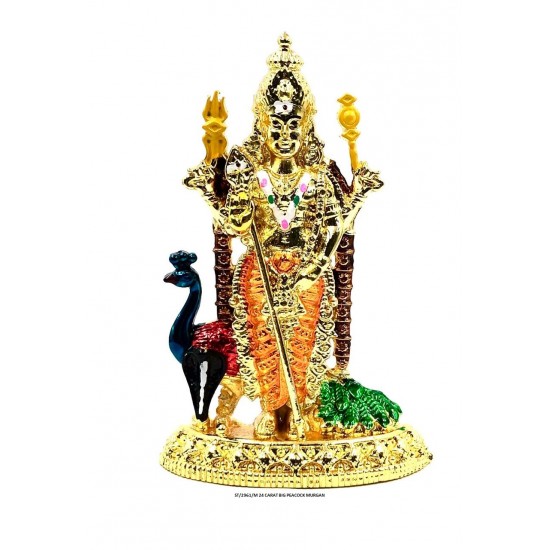 ST/2961/M 24 CARAT BIG PEACOCK MURGAN