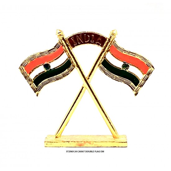 ST/2969 24 CARAT DOUBLE FLAG 