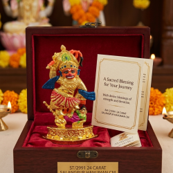 ST/2991 24 CARAT SALANGPUR HANUMAN