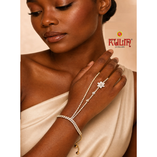 RK 1372 GOLD FINGER BRACELET