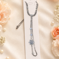RK 1372 SILVER FINGER BRACELET 