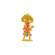 ST/2291/M CHAYA STANDING HANUMAN 