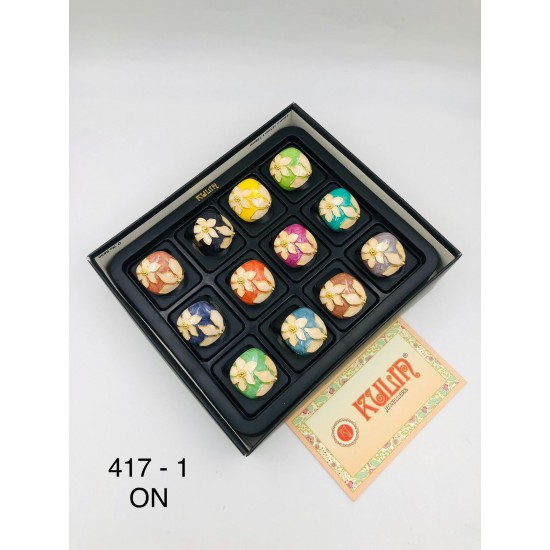 ENAMEL FINGER RING 417 -1 