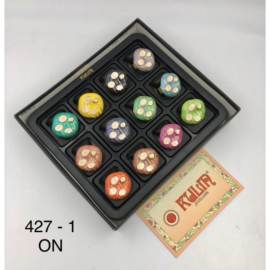 ENAMEL FINGER RING 427 - 1
