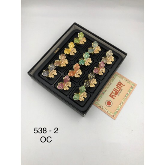 ENAMEL FINGER RING 538 - 2