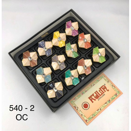 ENAMEL FINGER RING  540 -2
