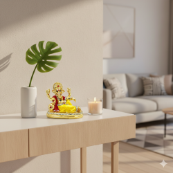 ST/1837/G ROYAL SITTING GANESH 