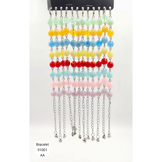 MULTICOLOUR SMALL FLOWER BEADS 