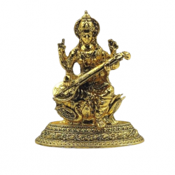 ST/1152/GA 24 CARAT SARASWATI 