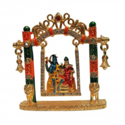 ST/1095/M PR NEW SMALL JHULA SHIV PARIVAR