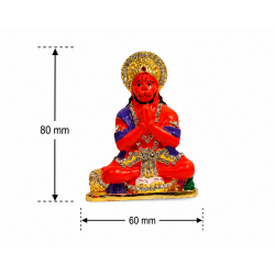 ST/1033/M PR SMALL SITTING HANUMAN 2 