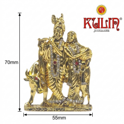 ST/553/GA COW RADHA KRISHNA