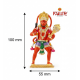 ST/675/M STANDING HANUMAN