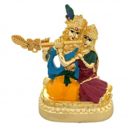 ST/2575/GM ROYAL SITTING RADHA KRISHNA 