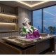 ST/1599 ROYAL GADDI GANESH SILVER M 