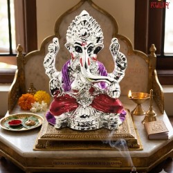 ROYAL PATTA GANESH SILVER M