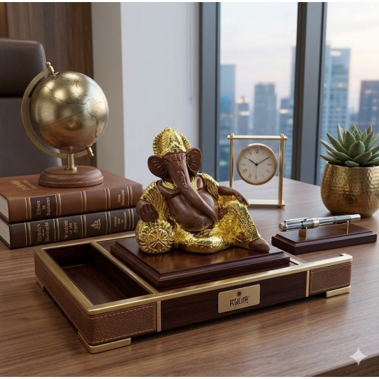 ST/1599 ROYAL GADDI GANESH GOLD M