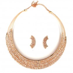 A.9671 NECKLACE SET (ROSEGOLD)