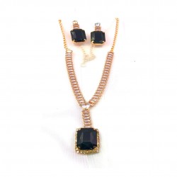 Y.7334 (ROSE) FANCY NECKLACE SET