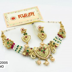 RAJWADI NECKLACE SET
