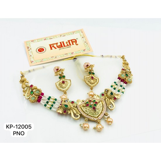 RAJWADI NECKLACE SET