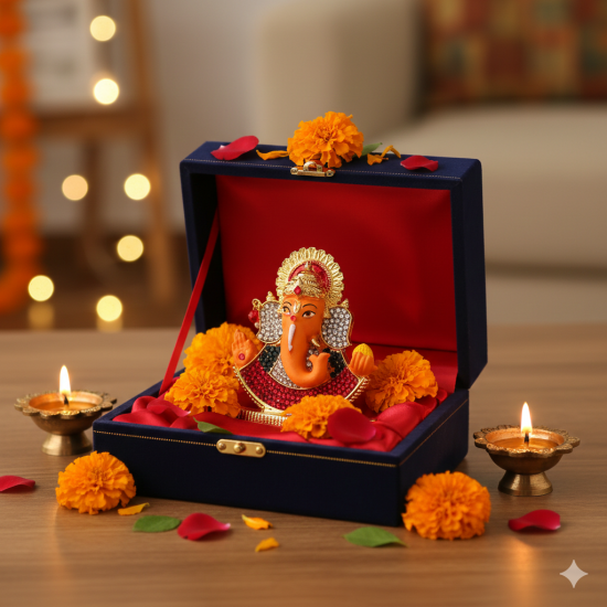 ST/1327/M MUKUT GANESHA